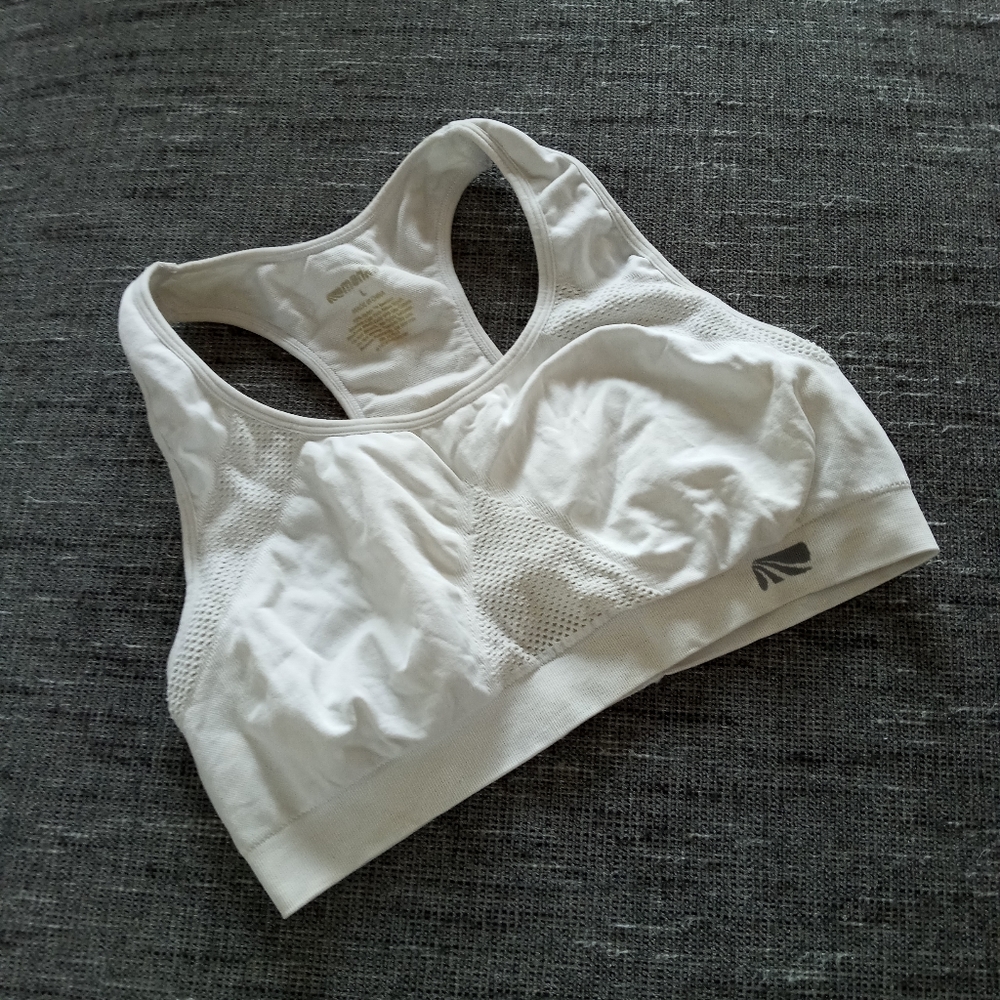 White Marika sports bra large